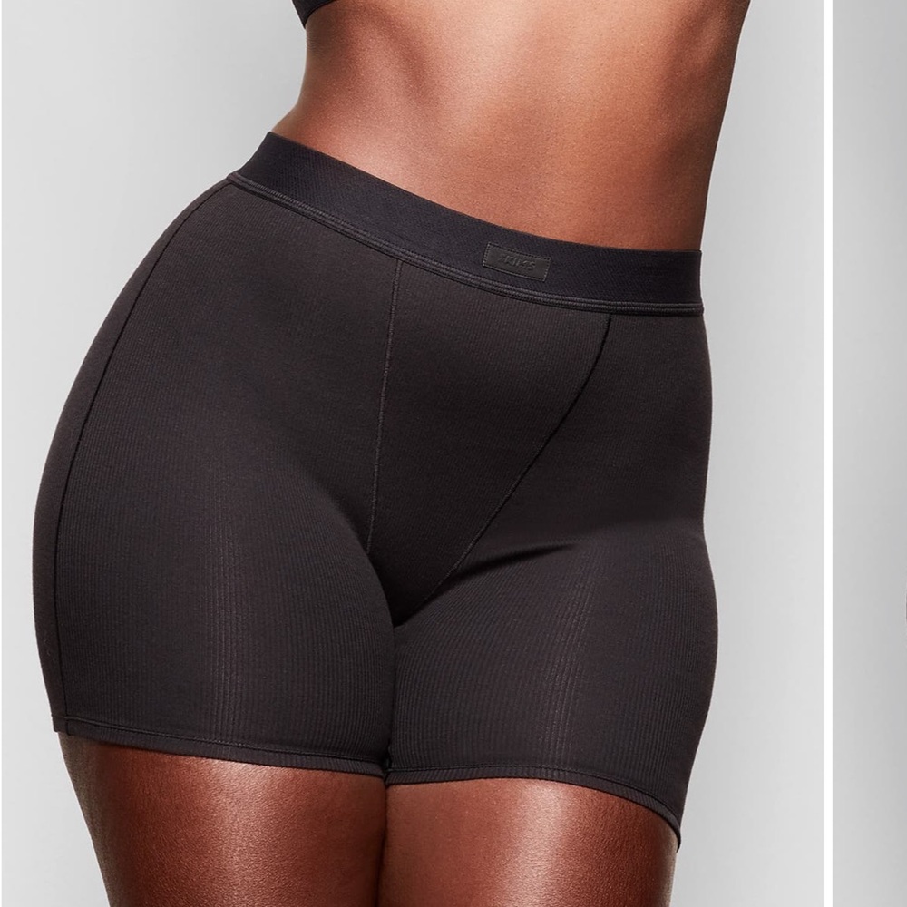 SKIMS Stretch Cotton Rib Boxers
